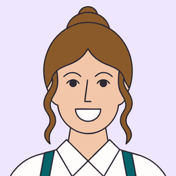 Illustrated portrait of Mia Keller