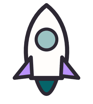 Rocket taking off